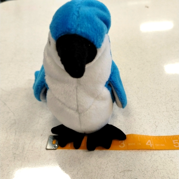 ✓Ty Beanie Baby - ROCKET the Blue Jay Bird - Picture 12 of 16